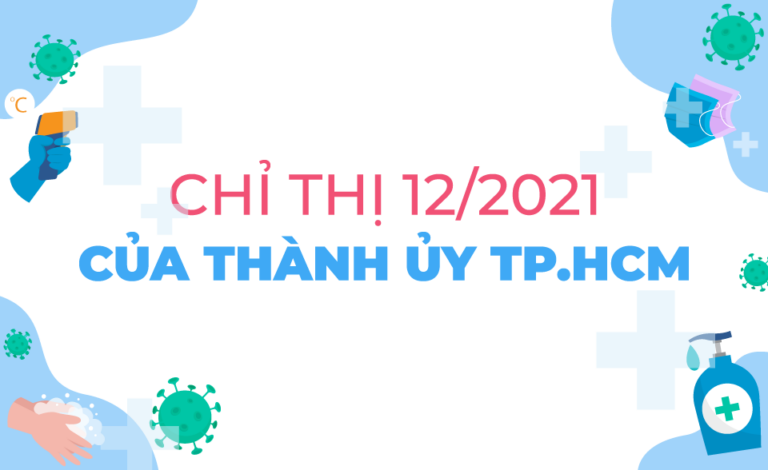 Infographic Chỉ thị 12 của Thành ủy TP.HCM quy định những gì ?