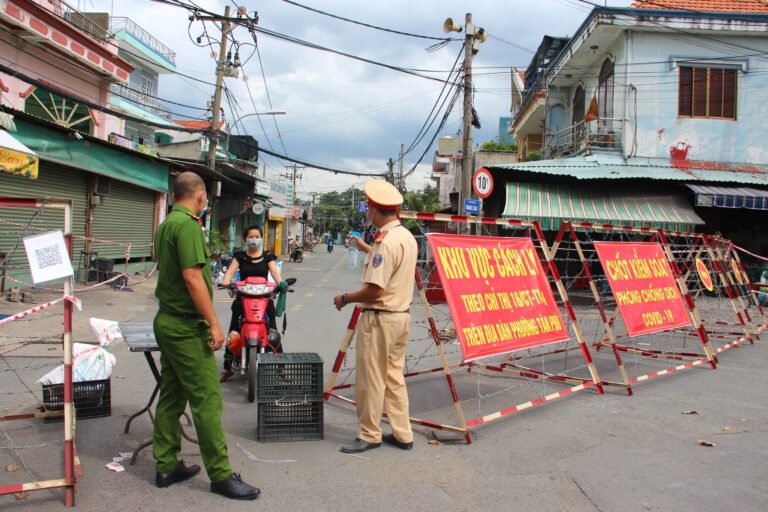 TP.HCM: Phong tỏa khu phố 5, P.Linh Trung, TP.Thủ Đức với hơn 13.000 dân