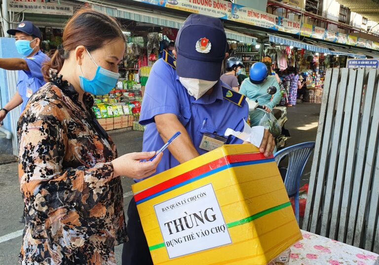 Đà Nẵng thí điểm ‘chợ xanh’ tại Q.Thanh Khê trong thời gian phong tỏa cứng