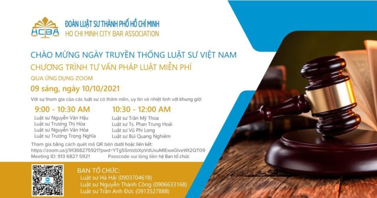 Đoàn luật sư TP.HCM giải đáp pháp luật phòng chống dịch và an sinh mùa dịch Covid-19