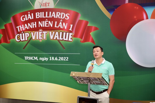 Khai mạc giải billiards Thanh Niên-Cup Viet Value: Sân chơi đầy ý nghĩa