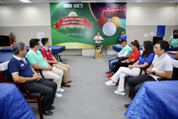 Khai mạc giải billiards Thanh Niên-Cup Viet Value: Sân chơi đầy ý nghĩa