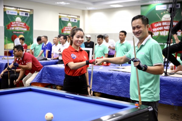 Khai mạc giải billiards Thanh Niên-Cup Viet Value: Sân chơi đầy ý nghĩa