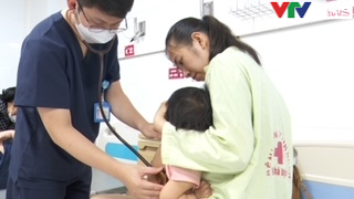 Gia tăng trẻ nhập viện vì bệnh đường hô hấp Gia tăng trẻ nhập viện vì bệnh đường hô hấp