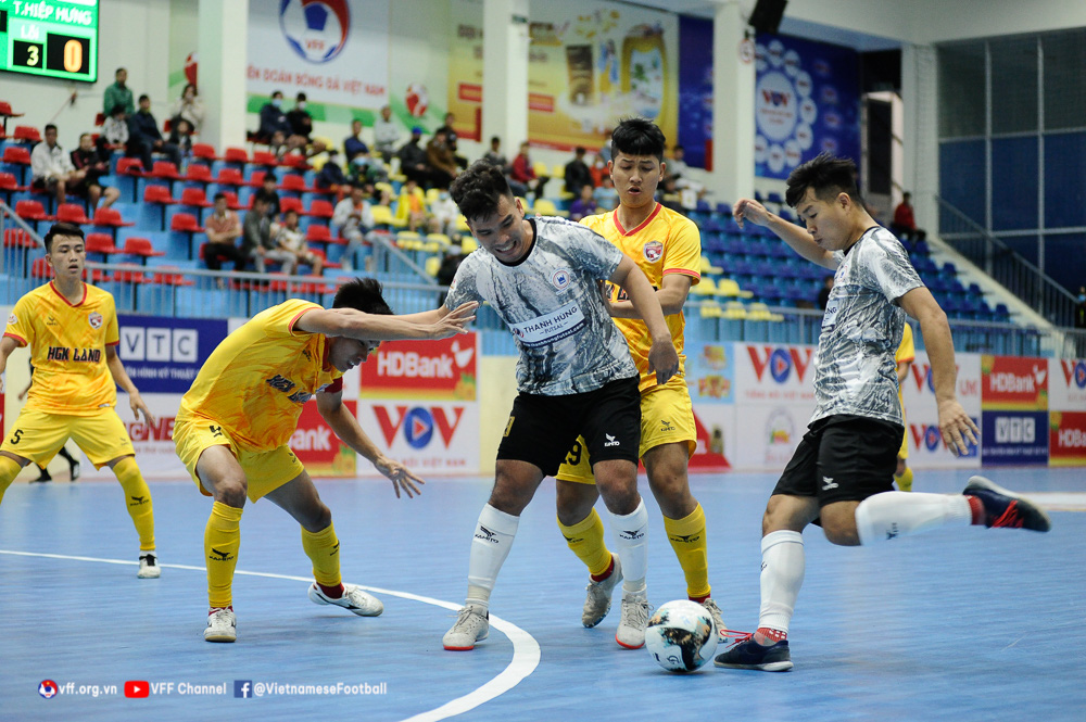 Vòng 5 giải futsal VĐQG 2022 (ngày 24/6): Sahako bị chia điểm, Tân Hiệp Hưng thắng trận đầu tiên