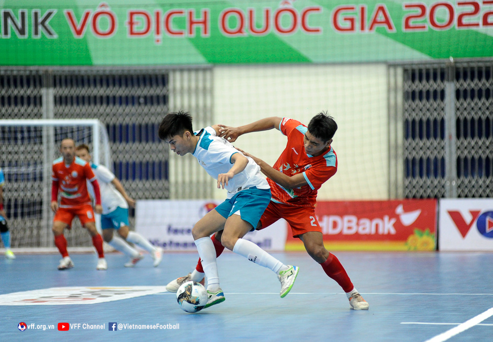Vòng 6 giải futsal HDBank VĐQG 2022 (ngày 25/6): Thái Sơn Nam và S.Khánh Hòa cùng tiến