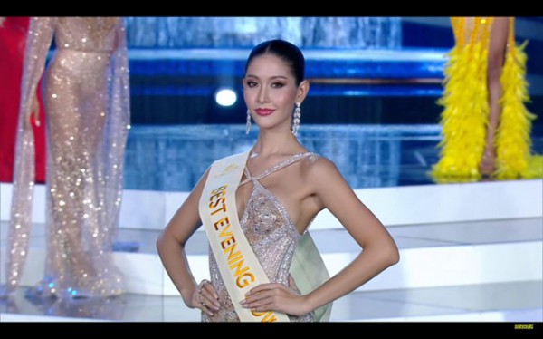 Phùng Trương Trân Đài xuất sắc lọt Top 6 Chung kết Miss International Queen 2022