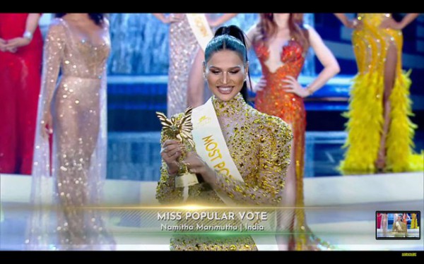 Phùng Trương Trân Đài xuất sắc lọt Top 6 Chung kết Miss International Queen 2022