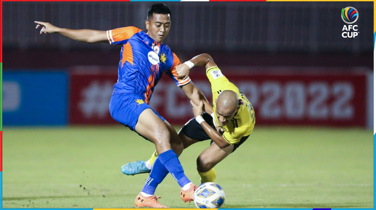 Bảng I AFC Cup 2022: Đánh bại Young Elephants, Hougang United bám sát CLB Viettel