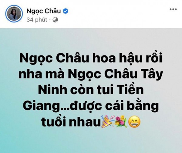 Dàn sao Việt chúc mừng tân Hoa hậu Ngọc Châu: Kỳ Duyên đầy phấn khích, Thu Trang quá lầy lội