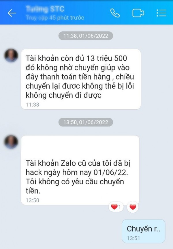 Lãnh đạo nhiều sở, ngành ở An Giang bị giả mạo Facebook, Zalo để lừa đảo