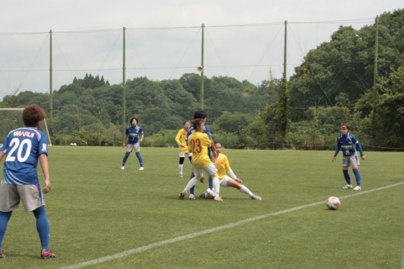 ĐT U18 nữ quốc gia giao hữu với đội Yunogo Belle