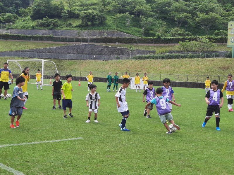 ĐT U18 nữ quốc gia giao hữu với đội Yunogo Belle