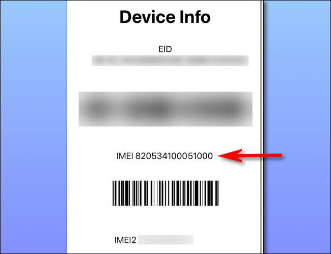 Cách kiểm tra số IMEI của iPhone