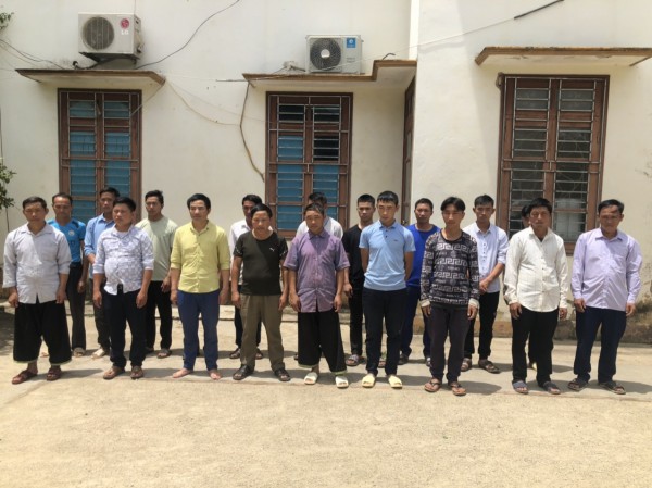 Chọi trâu ăn tiền, 19 người bị khởi tố hành vi đánh bạc Chọi trâu ăn tiền, 19 người bị khởi tố hành vi đánh bạc