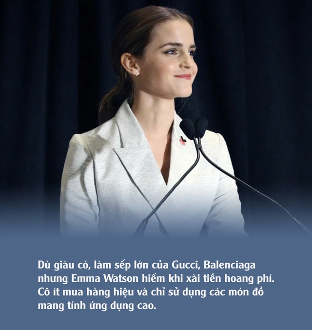 Triệu phú Emma Watson tuổi 32: Làm sếp lớn, giàu có nhưng không mê hào nhoáng, chỉ lái ôtô bị ví như cục gạch - Ảnh 6.