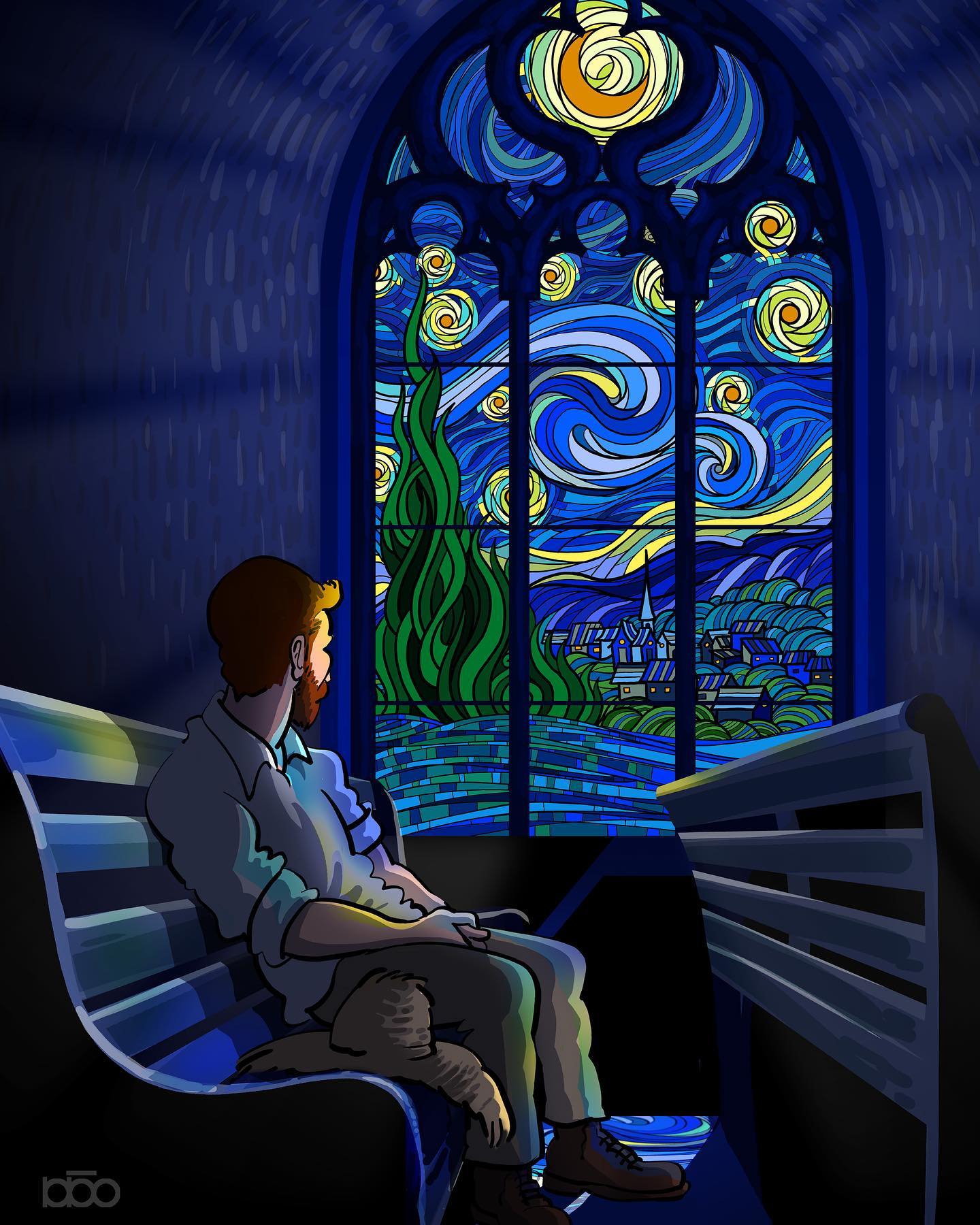 Đời đặc sắc của Van Gogh, thử tưởng tượng họa sĩ đại tài sống trong một thế giới hoạt hình? - Ảnh 3.