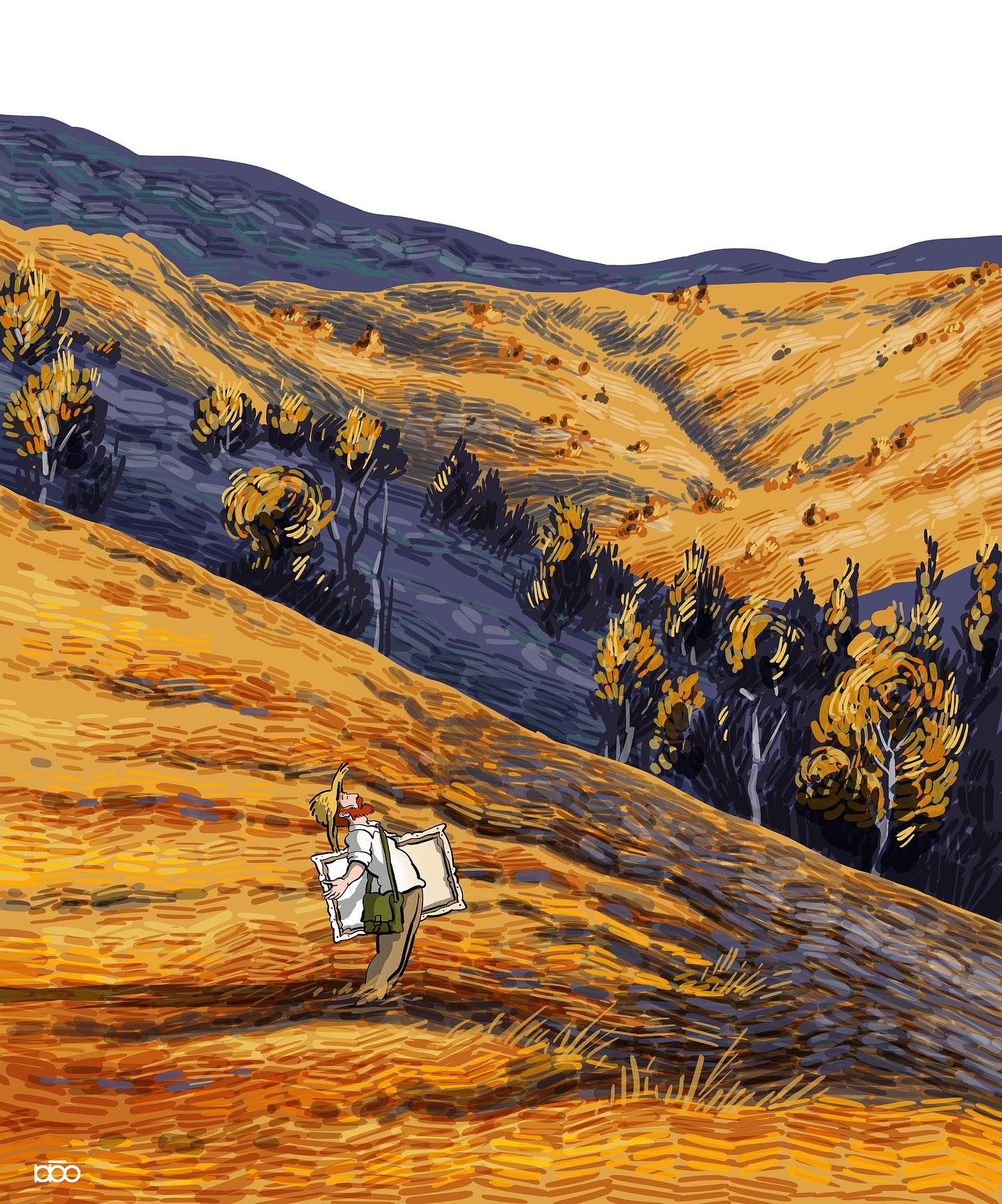 Đời đặc sắc của Van Gogh, thử tưởng tượng họa sĩ đại tài sống trong một thế giới hoạt hình? - Ảnh 12.