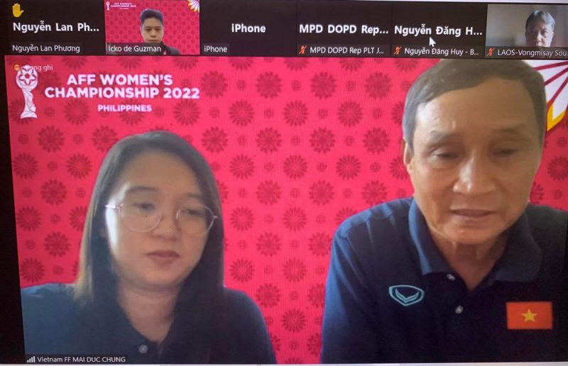 ĐT nữ Việt Nam đang có tinh thần và sức khoẻ tốt, sẵn sàng cho AFF Cup 2022