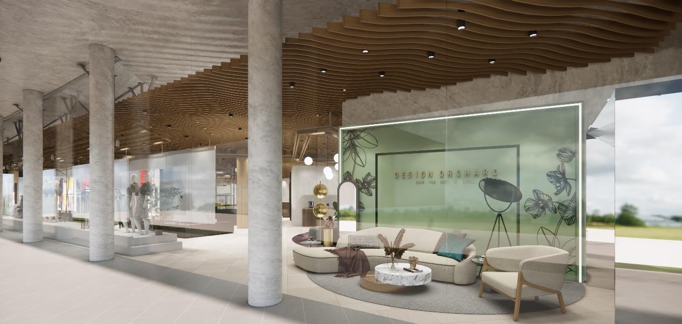 Không gian mua sắm mới tại Design Orchard Retail Showcase