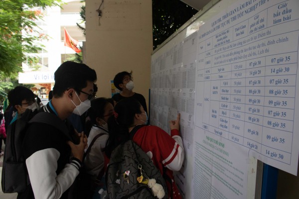 Thi tốt nghiệp THPT 2022: ‘Như thi học kỳ, không quá áp lực’