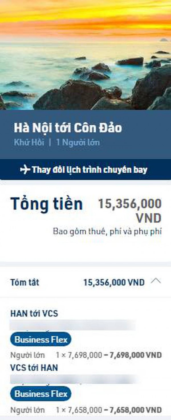 Vé máy bay nội địa lên đến gần 10 triệu ở những chặng bay "nóng", chỉ sau một vài tiếng đã ở mức giá khác