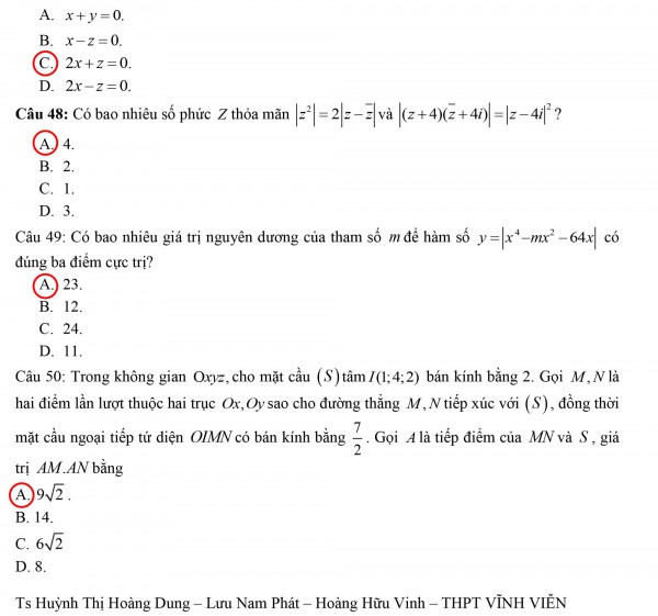 Thi tốt nghiệp THPT 2022: Xem gợi ý giải đề thi môn toán tại đây