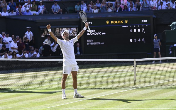 Wimbledon 2022: Thắng Kyrgios 3-1, Djokovic có Grand Slam thứ 21 Wimbledon 2022: Thắng Kyrgios 3-1, Djokovic có Grand Slam thứ 21