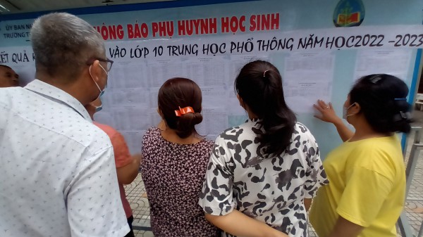 Ngày mai TP.HCM công bố điểm chuẩn lớp 10: Những điều thí sinh cần lưu ý