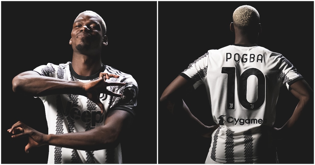 Paul Pogba mặc áo số 10 tại Juventus