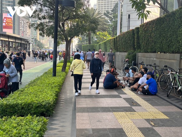 Chủ nhật không ô tô - Ngày yêu thích trong tuần của người dân Jakarta Chủ nhật không ô tô - Ngày yêu thích trong tuần của người dân Jakarta