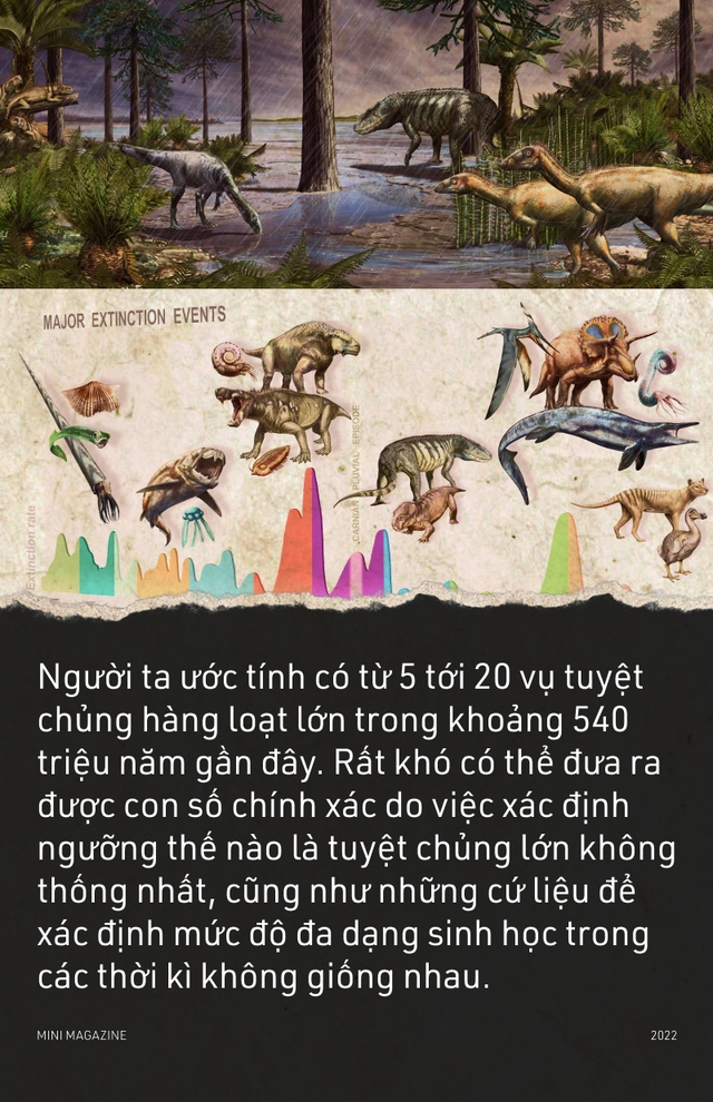 Tại sao sự tuyệt chủng hàng loạt lại xảy ra? - Ảnh 2. Tại sao sự tuyệt chủng hàng loạt lại xảy ra? - Ảnh 2.