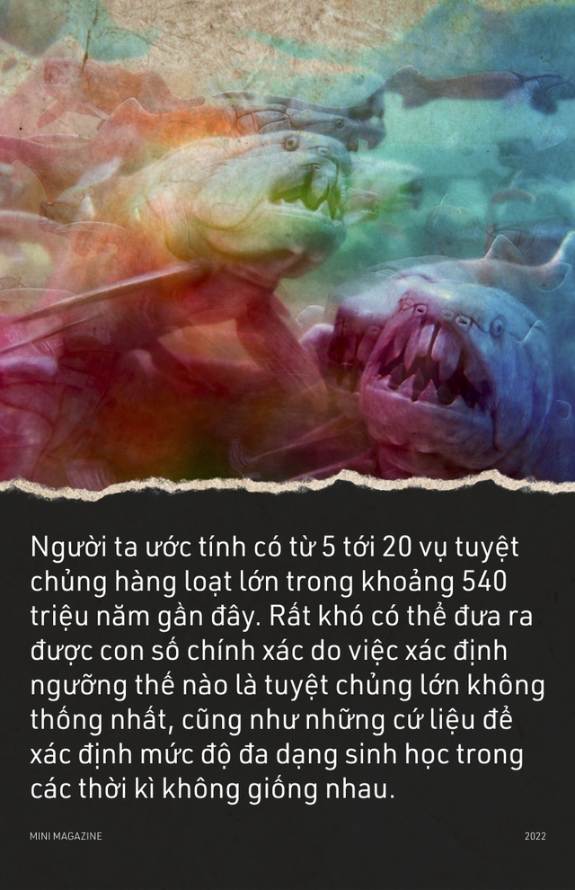 Tại sao sự tuyệt chủng hàng loạt lại xảy ra? - Ảnh 6. Tại sao sự tuyệt chủng hàng loạt lại xảy ra? - Ảnh 6.