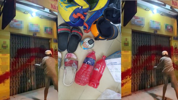 TP.HCM: Mật phục 3 ngày bắt hai thanh niên tạt sơn nhà dân