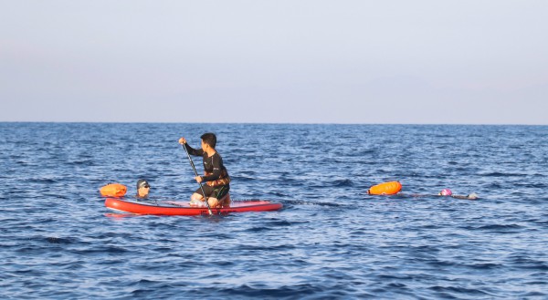 Quảng Ngãi lần đầu tiên tổ chức cuộc thi bơi vượt biển tại đảo Lý Sơn