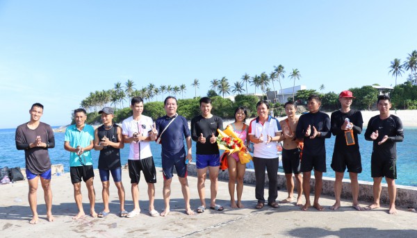 Quảng Ngãi lần đầu tiên tổ chức cuộc thi bơi vượt biển tại đảo Lý Sơn