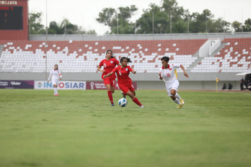 Giải U18 nữ Đông Nam Á 2022: ĐT nữ U18 Việt Nam ghi 9 bàn trong trận ra quân
