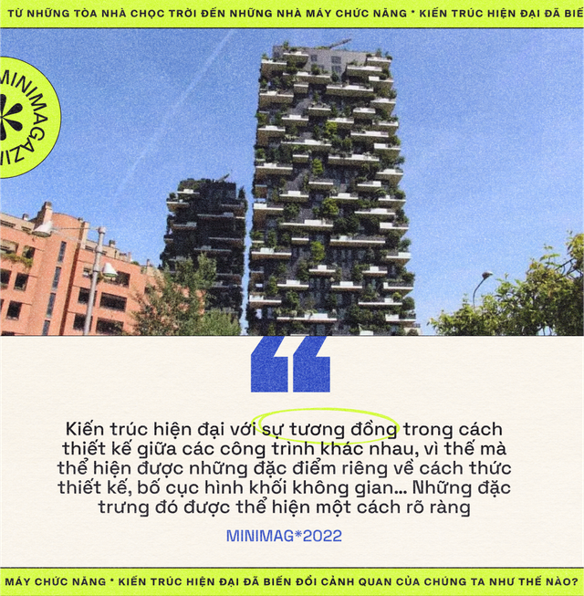 [mini] Từ những tòa nhà chọc trời đến những nhà máy chức năng: Kiến trúc hiện đại đã biến đổi cảnh quan của chúng ta như thế nào? - Ảnh 9.