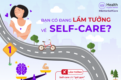 Infographic Bạn có đang lầm tưởng về self-care?