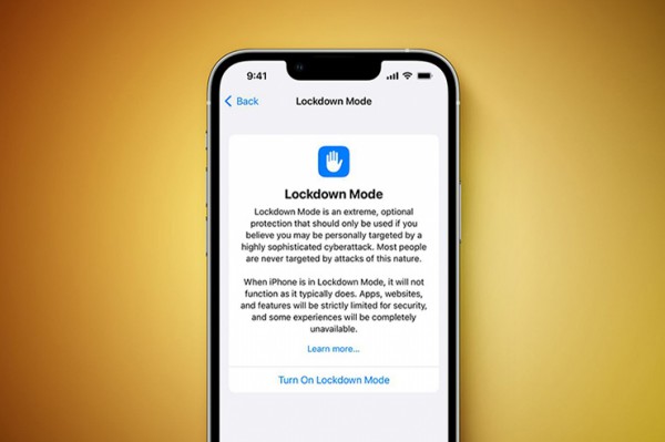 Apple giới thiệu tính năng giúp iPhone chặn phần mềm gián điệp