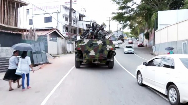 Binh lính Sri Lanka được phép nổ súng để ngăn chặn bạo lực, phá hoại