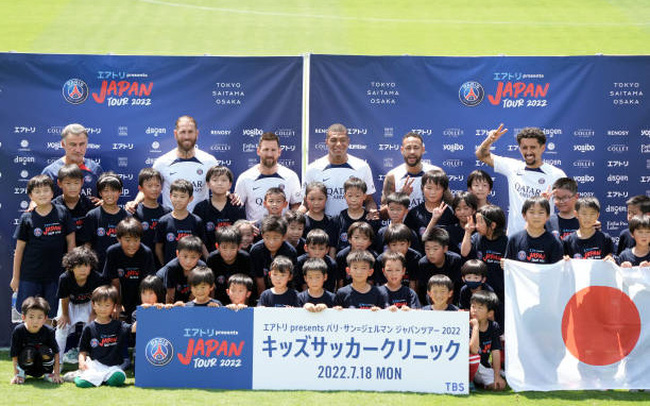 Các ngôi sao Paris Saint Germain tới Nhật Bản