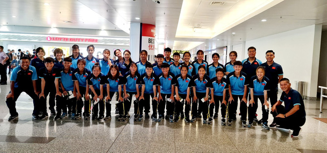 Đội tuyển U18 nữ lên đường tham dự giải U18 nữ Đông Nam Á 2022
