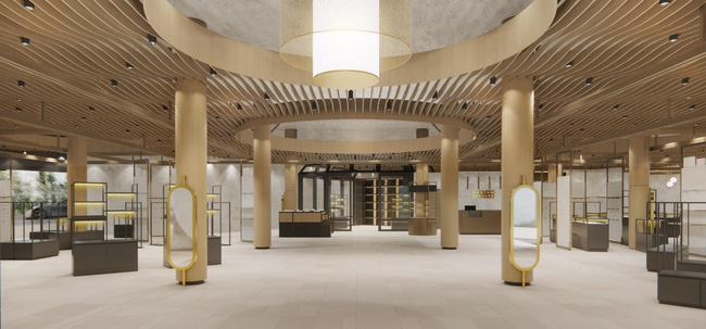 Không gian mua sắm mới tại Design Orchard Retail Showcase