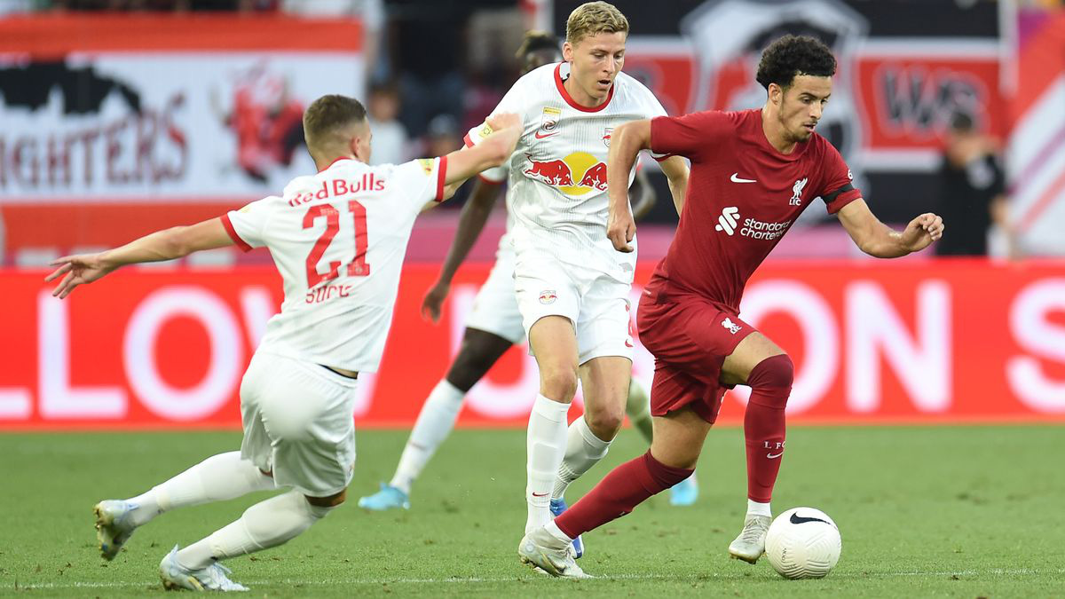 RB Salzburg giành chiến thắng trong trận giao hữu với Liverpool