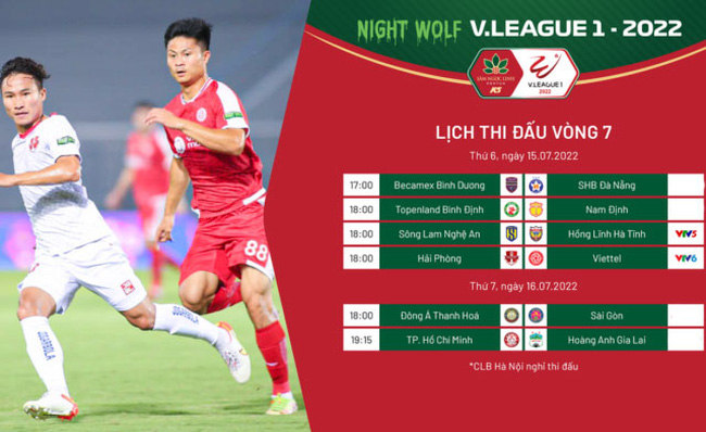 Trước vòng 7 Night Wolf V.League 1-2022: Tâm điểm chú ý tại 