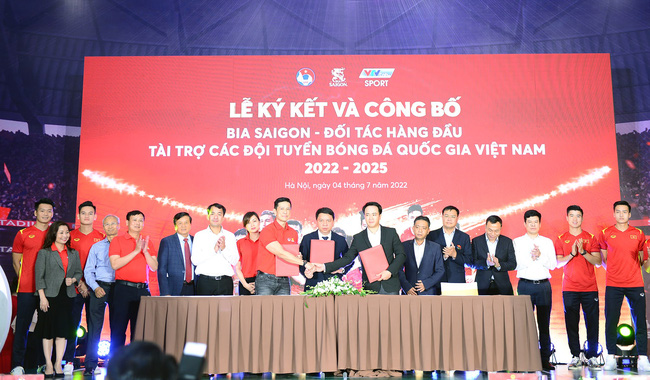 VFF công bố đối tác hàng đầu, tài trợ cho các ĐT Việt Nam trong 3 năm VFF công bố đối tác hàng đầu, tài trợ cho các ĐT Việt Nam trong 3 năm