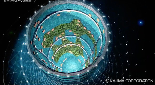 Nhật Bản đưa ra ý tưởng về thiết kế tòa nhà có trọng lực nhân tạo trên vũ trụ