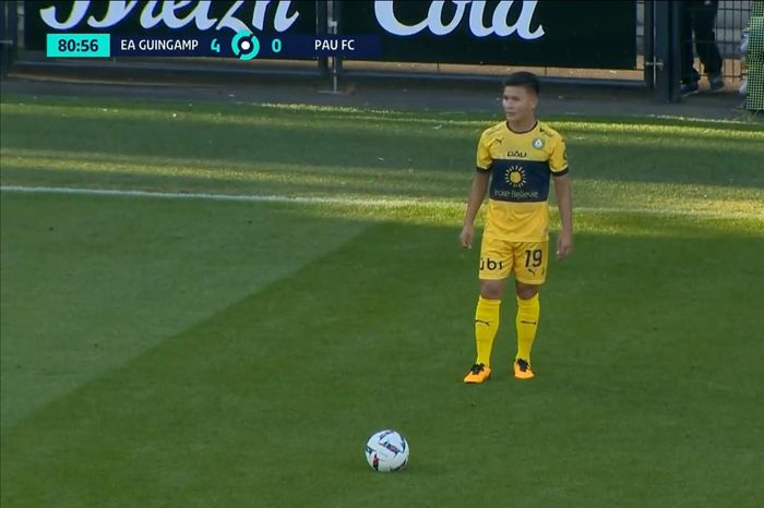 Quang Hải có trận ra sân đầu tiên tại Ligue 2 Quang Hải có trận ra sân đầu tiên tại Ligue 2