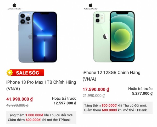 Lựa chọn iPhone nào trong lúc Apple đang giảm giá mạnh